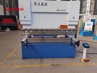 Prensa Plegadora Hidráulica CNC, Equipo de Plegado de Placas de Acero Inoxidable y Acero al Carbono con Controlador DA53T
