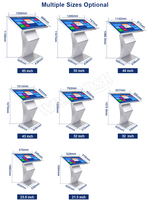 New 43 Inch 4K UHD Touch Screen Kiosk-Windows/Android Dual OS USB Interface WiFi Digital Signage Monitor