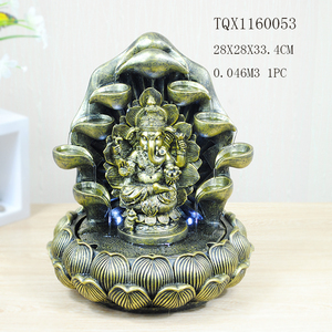 Estatua <span class=keywords><strong>de</strong></span> <span class=keywords><strong>Buda</strong></span> <span class=keywords><strong>de</strong></span> poliresina hecha a mano, precio barato, fuente Shiva - Product Image 6