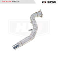 Pour Jaguar XF XF, Downpipe en acier inoxydable isolé, haute qualité et performance de dissipation thermique améliorée