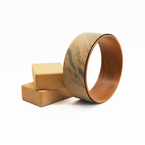 Hữu cơ bền vững cao su nút chai Yoga Mat, nút chai Yoga Kit sinh thái thân thiện tùy chỉnh nút chai bánh xe dây đeo khối gạch và bóng Yoga Mat Bộ - Product Image 3