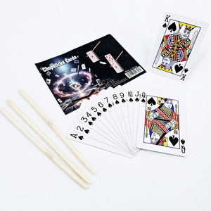 Juego de cartas con palillos, palillos para encontrar cartas, accesorios de magia Kingmagic, juguetes para niños, fiestas, festivales, concursos de talento. - Product Image 3