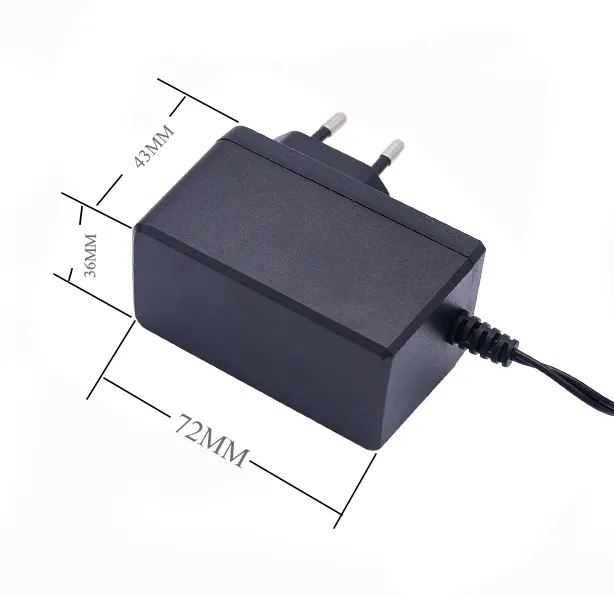 EU Anh chúng tôi chứng nhận AC/DC ADAPTER biến áp 12V 2A Power Supply Adapter với 5V 2A Đầu ra cắm trong kết nối 100-240V đầu vào