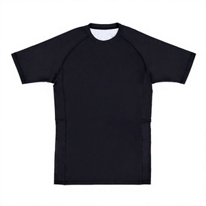High Quality Custom MMA <b>Rash</b> <b>Guard</b> <b>BJJ</b> Jiu Jitsu Compression Shirt Short Sleeve Sublimation Quick Dry Training Fightwear - Product Image 2