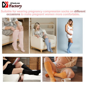 Calzini compressivi personalizzati per la gravidanza regalo per la gravidanza di nuova mamma piedi gonfi uso quotidiano calzini compressivi - Product Image 5