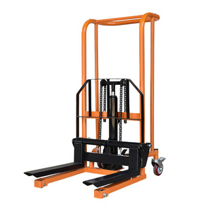 China Fabriek 500Kg 1ton Lichte Elektrische Hydraulische Stapelaar Handtrolley - Product Image 1