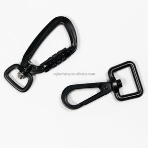 Бесплатный образец: Металлический D-образный кольцо/карабин/пряжка/петля для ремня/ошейника/поводка с пластиковыми элементами - Product Image 3