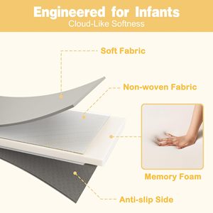 Tapis d'éveil pour bébé personnalisé, épaissi, en mousse EVA, pliable, pour usage domestique, de 0 à 24 mois, unisexe - Product Image 2