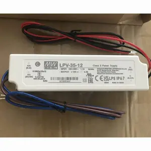 Meanwell 35w 50w 100w 150w 12V LPV-20-12 LPV-35-12 LPV-60-12 LPV-100-12 LPV-150-12 IP67 pilote LED étanche