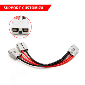 Kabel Splitter Y Konektor Baterai Anderson SB50 50A Baru, 1 ke 2, untuk Baterai Lithium dan Penyimpanan Energi Surya - Product Image 5
