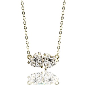 Collier en diamant Moissanite en argent Many Love, synthétique (cultivé en laboratoire) GRA, colliers en Moissanite du Vietnam - Product Image 1