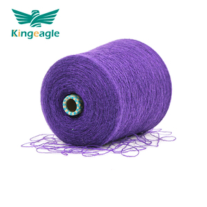 Kingeagle เส้นด้ายขนแกะนุ่มเลียนแบบได้, เส้นด้ายอะคริลิคแกนปั่นด้ายไนลอน PBT <span class=keywords><strong>APN</strong></span> ผสมเส้นด้ายแฟนซี - Product Image 2