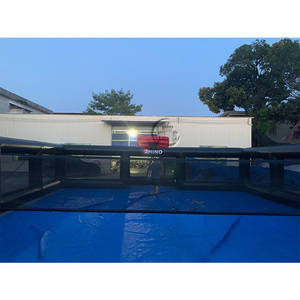 Customized Commercial PVC Outdoor Soccer Field Inflatable Football Field with <strong>Soap</strong> Football Pitch With Basketball <strong>Hoops</strong> - Product Image 4