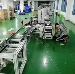 ระบบสายพานลำเลียงพาเลทสำหรับงานหนักของโทชิเนะ อินดัสเทรียล สายพานสแตนเลสแบบใช้โซ่ลูกกลิ้งสำหรับพาเลททุกประเภท - Product Image 1