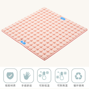 Massage Cushion Silicone Back Support Breathable Wear Resistant Office Use - Product Image 5