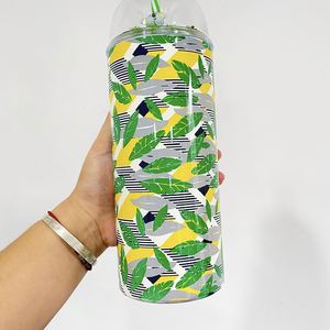 Diy Sublimation 10Oz 20Oz 22Oz Straight Tumbler With Dome Lid for Mini Resin Figures Christmas Snow Globe - Product Image 3