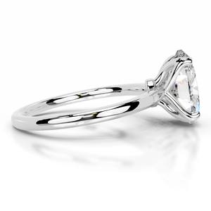Phoenix Oval Moissanite <b>Solitaire</b> <b>Ring</b> 925 Sterling <b>Silver</b> Romantic Engagement Anniversary <b>Rings</b> Custom Design - Product Image 2
