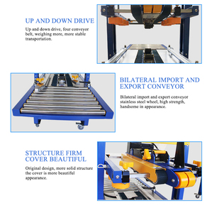 Fj6050l bán tự động <span class=keywords><strong>carton</strong></span> niêm phong & Taping máy dễ dàng hoạt động máy đóng gói <span class=keywords><strong>carton</strong></span> <span class=keywords><strong>Sealer</strong></span> cho các nhà máy sản xuất - Product Image 4