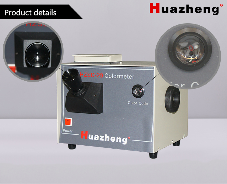 ASTM D1500 Phòng Thí Nghiệm Dầu Biến Áp Đo Màu Chất Bôi Trơn Màu Thiết Bị Kiểm Tra