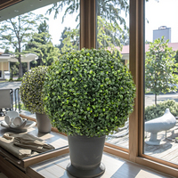 H48CM buis artificiel bonsaï intérieur extérieur plante artificielle pour la maison nouvel an noël saint valentin décorations