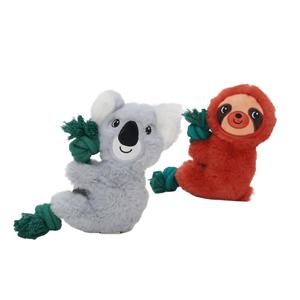Juguete de Peluche para Perro de la Serie Jungle con Diseño de Nudos de Cuerda para Masticar y Jugar en Interiores - Product Image 1