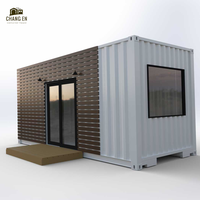 DYCE1 Conteneur plat en acier préfabriqué écologique de 2 chambres à coucher pour appartement, atelier, salle de bain ou bureau