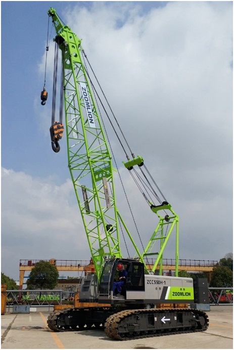 中联重科55吨建筑起重履带式起重机ZCC550H全新移动式起重机| Alibaba.com