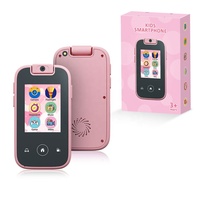 Teléfono Móvil Inteligente de Juguete YMX PH03 con Pantalla Táctil, Cámara Giratoria de 180 Grados para Niños y Niñas
