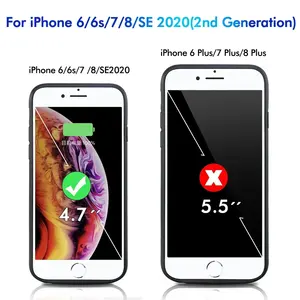 <span class=keywords><strong>Funda</strong></span> con Batería de 10000 mAh para <span class=keywords><strong>iPhone</strong></span> 6 6S 7 8 <span class=keywords><strong>SE</strong></span> <span class=keywords><strong>2020</strong></span> 2022 2023, Cargador de Batería, Banco de Energía, <span class=keywords><strong>Funda</strong></span> Protectora para <span class=keywords><strong>iPhone</strong></span> 6S, Fundas con Batería de 4.7 - Product Image 2