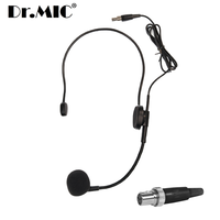 Mikrofon Headset berkabel logam ringan, harga kompetitif jarak terhubung