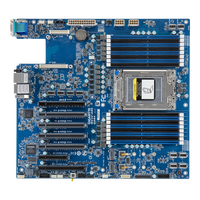 Carte mère de serveur Gigabyte MZ32-AR0 REV 3.0 DDR4 PCI-E4.0 prenant en charge les processeurs AMD EPYC 7003 Series 280W 7H12/7R32/7T83