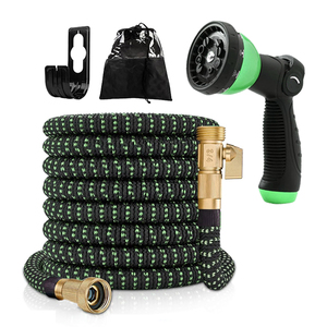 Expandable with On/off Brass <b>Switch</b> & Thread Connectors 10-mode Water Spray Nozzle - Product Image 1