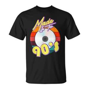 T-shirt vintage rétro années 90 pour enfants, fabriqué à la main dans les années 90, pour une utilisation promotionnelle - Product Image 1