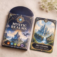 Jeu de cartes mystiques fantastiques de qualité supérieure, cartes à collectionner avec enveloppes, jeu de cartes à collectionner pour les acheteurs en gros