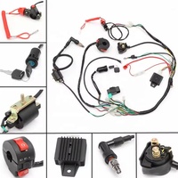 12V Quad Dirt Bike ENSEMBLE Complet Électrique Faisceau De Câblage Loom Solénoïde Bobine Redresseur CDI 50 70cc 110cc 125cc ATV Quad Bike Go Kart