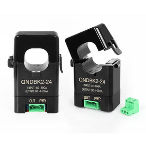 Трансформатор тока зажимного типа QNDBK2-24 AC 50A 100A 200A 250A 300A 400A 4-20мА, разъемный трансформатор тока с открытым сердечником и выходом 4-20мА - Product Image 1