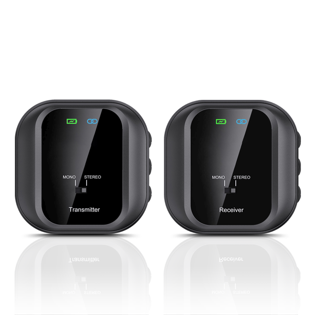 2.4G Wireless in Ear Monitor System Wireless IEM System with Transmitter Receiver Automatic Pairing Professional in Ear Monitor