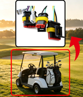 Contrôleur de batterie personnalisé pour vélo électrique en PBT/PTFE/Nylon pour applications marines, VTT/UTV, bateaux, tracteurs, voiturettes de golf, remorques - Service OEM disponible