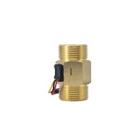 Débitmètre à turbine DN80 de qualité industrielle G3 ''compteur d'impulsions à filetage mâle irrigation de l'eau 20-500L OEM de terres agricoles personnalisable