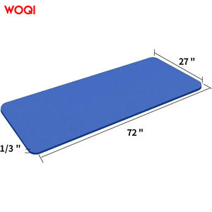 Tapis de yoga Woqi 6 mm d'épaisseur, bleu royal, en TPE, antidérapant, pour la gym, les exercices et la maison - Product Image 3
