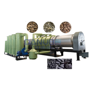 Máquina de Producción de Carbón de Bambú Continua para Fábrica, Horno de Carbonización, Línea de Producción de Carbón - Product Image 1