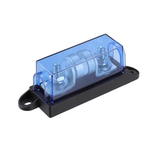 Bloque de fusibles AC/DC500V <span class=keywords><strong>Clase</strong></span> T Portafusibles Mega 100-400A Fusible con amplificador Se adapta a inversores y aparatos de alta potencia en Marine - Product Image 6