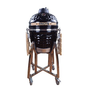 Barbecue Kamado <span class=keywords><strong>en</strong></span> céramique <span class=keywords><strong>de</strong></span> 26 pouces avec grille <span class=keywords><strong>en</strong></span> <span class=keywords><strong>fonte</strong></span> et outil à cendres - Product Image 3