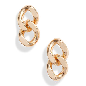 Orecchini a Catena Classici con Borchie, Disponibili in Più Colori - Product Image 3