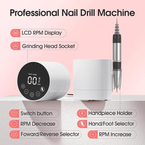 Professional 11 1 Electric <b>Nail</b> Drill Machine 35000 RPM Manicure Pedicure Polishing Shape Tools Acrylic Gel <b>Nails</b> - Product Image 2