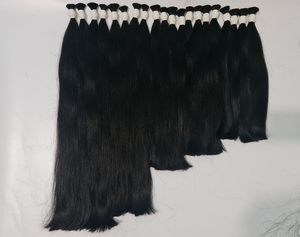 10 Inches High Quality Virgin Hair <b>Wig</b> Extension U/V Tip Raw Vietnamese Remy Hair Handmade <b>Braiding</b> Dyed Natural Style Viet - Product Image 5