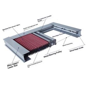 Techo solar moderno, parasol de cristal para habitación, techo eléctrico Manual, cortina de panal, protector solar, refrigeración, aislamiento térmico, sombreado - Product Image 6