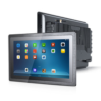 Aleación de aluminio completa 10,4 pulgadas Android 11 15 19 pulgadas Ip65 Panel de pantalla táctil industrial sin ventilador PC con quiosco Poe Vesa