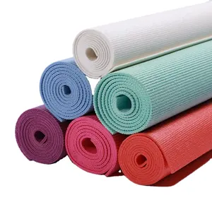 Hoch dichte Anti-Riss-PVC-Yoga matte Extra dicke Yoga-Fitness-und Trainings matten mit Trage gurt