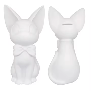 Nouveauté : Jouet en vinyle blanc, modèle de dessin animé mignon, peinture artistique fluide, bricolage, <span class=keywords><strong>Gigi</strong></span> Cat, graffiti, tirelire - Product Image 1